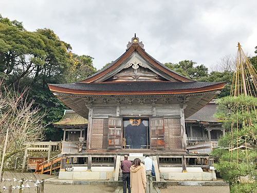 気多大社の拝殿