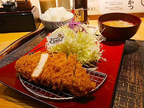 金沢かつぞう　美明豚ロースかつ定食