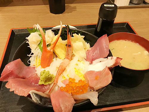 魚がし食堂　漁師丼.