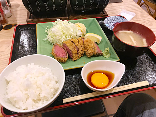 金澤牛かつ 小林　特選牛かつ定食