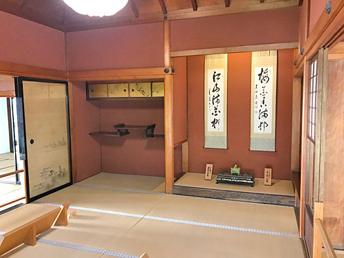上段の間の床の間