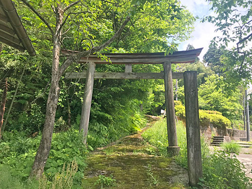 参道始点の鳥居