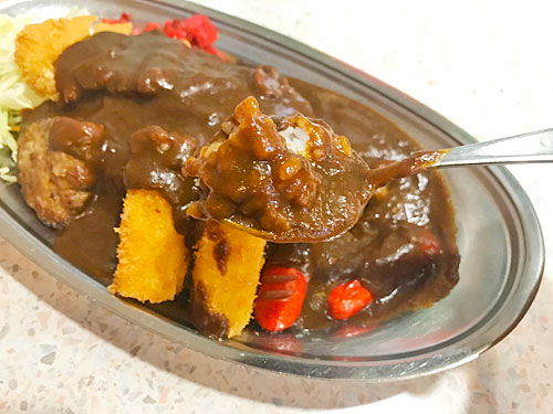 アルバのライスとカレールー
