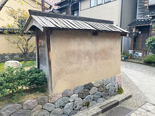 長町街園の土壁サンプル