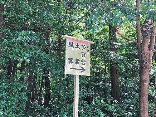 風宮・土宮・多賀宮の案内版