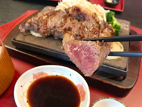リブロースステーキ