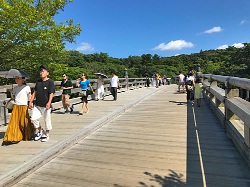 豊受大神宮の宇治橋