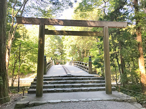風日折宮への導入口