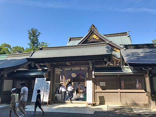 伊勢神宮内宮の神楽殿
