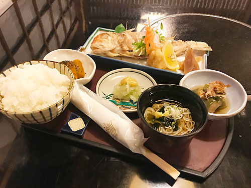 せせらぎ　甘鯛塩焼定食