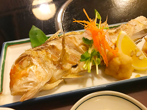 甘鯛の塩焼