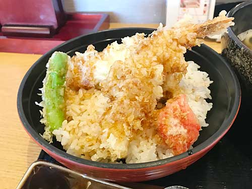 海老天丼