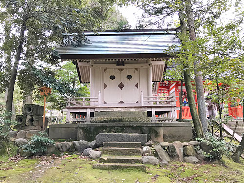 板屋神社の遥拝所