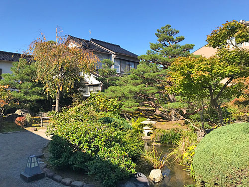 旧加賀藩士高田家跡の庭園