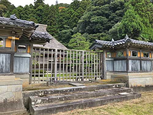 岡部家の門構え