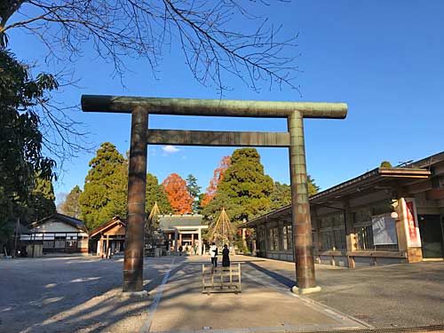 射水神社の一の鳥居