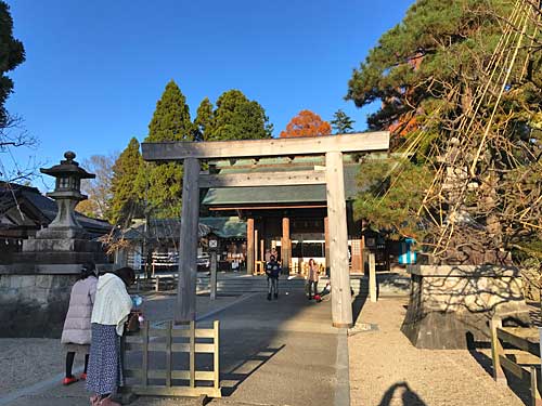 伊勢神宮の鳥居