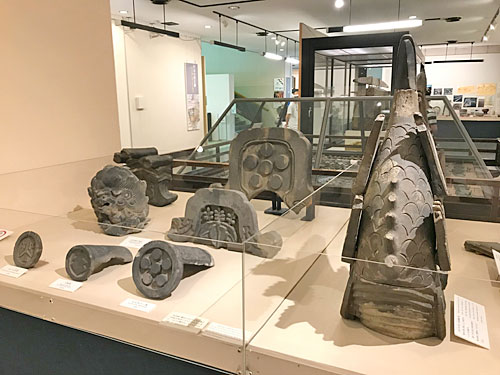 江戸時代の瓦と鯱