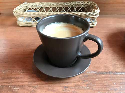 アイリーカレーハウスのコーヒー