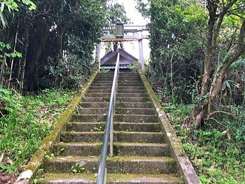 参道の石段