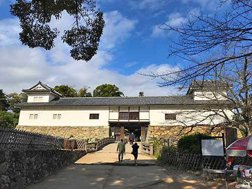 天秤櫓正面