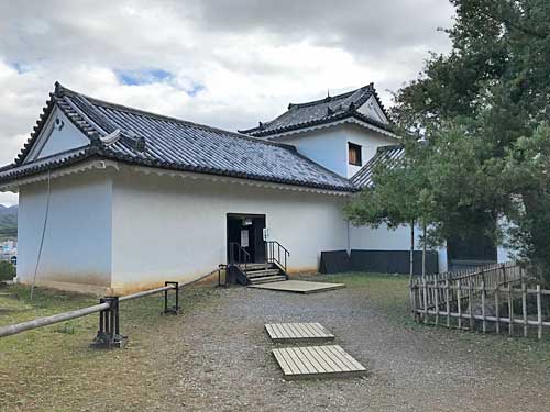 天秤櫓内部に入る入口