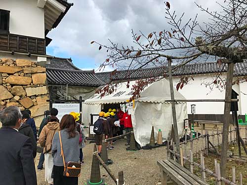 彦根城天守閣の入口