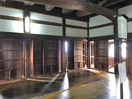 2階の部屋の様子