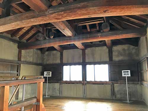 三重櫓の3階