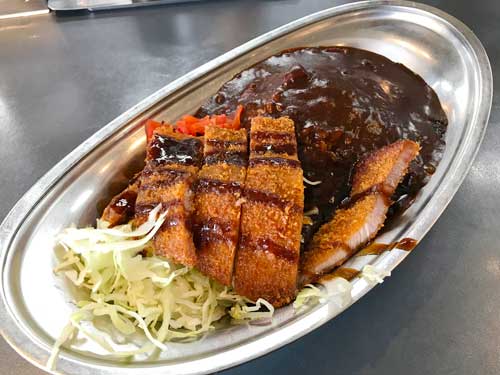 キッチンユキ　トンカツカレー