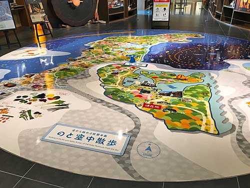 のと空中散歩の地図