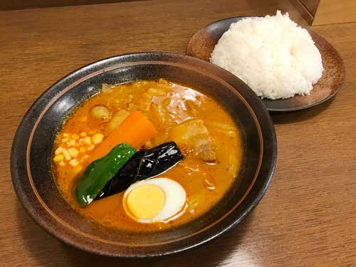 スープカレー＆カフェ mogu　やわらかポークのスープカレー