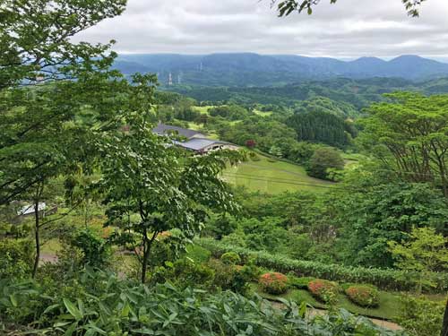 櫓台からの眺め