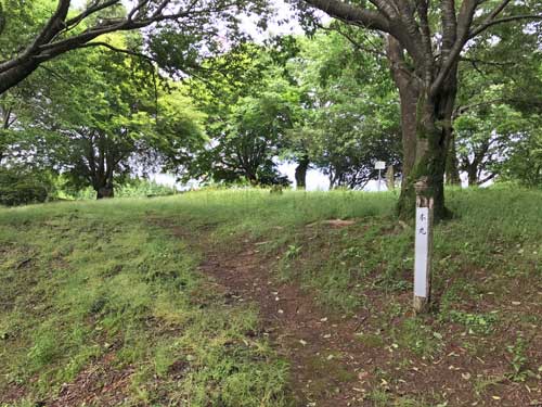 松根城跡の本丸