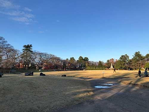 高岡城の本丸
