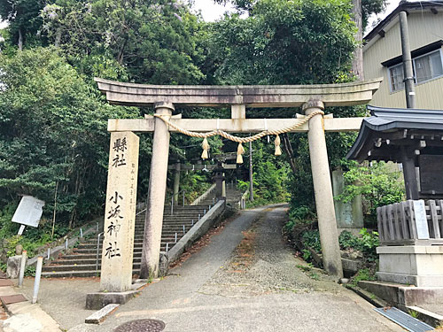 小坂神社の鳥居