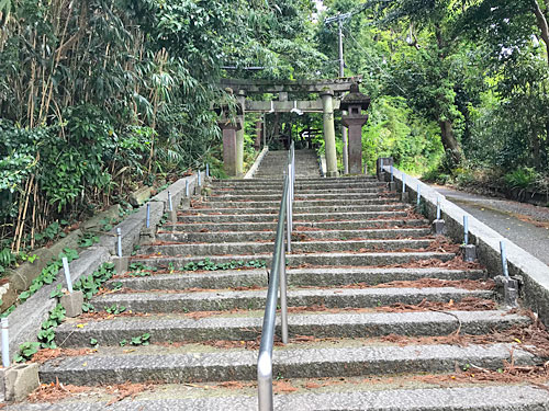 参道の石段