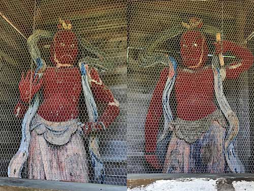 天平寺の仁王像