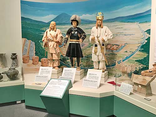 古代の王のコスプレ