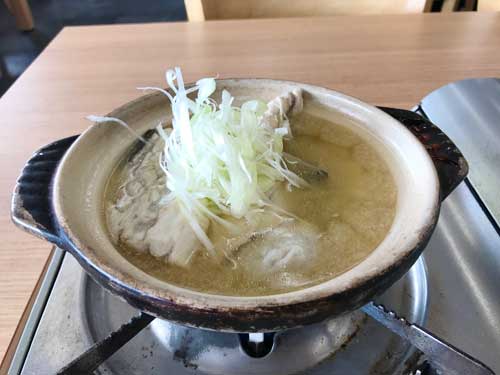 魚市場食堂　土鍋の漁師汁