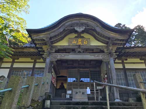 青林寺の本堂