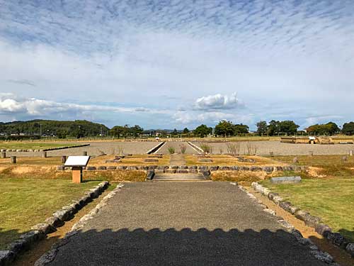 能登国分寺遺跡の全景
