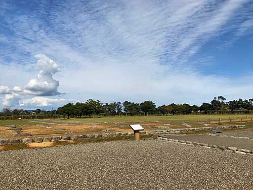 能登国分寺公園の講堂跡