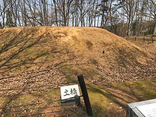 6号墳の土橋