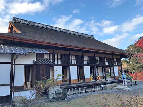 楽々園の御書院