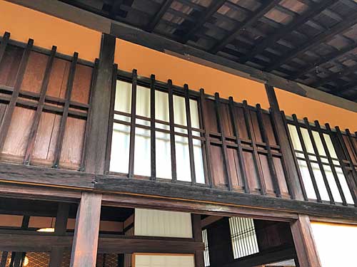 明り取りのための障子