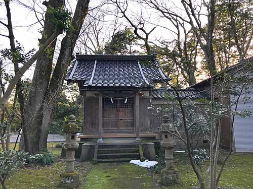 諏訪社の社殿