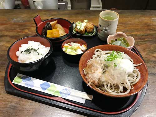 きふね　そば定食