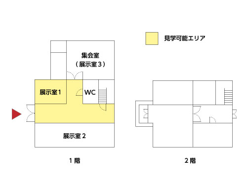 松任明治洋風館の内部構造