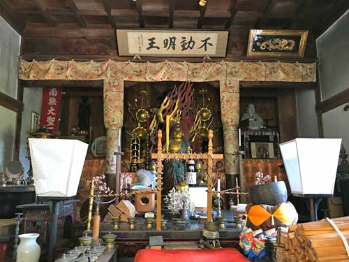 長楽寺の不動明王像